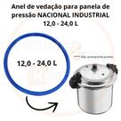 Anel de vedação para panela de pressão marca NACIONAL INDUSTRIAL 12- 24 Litros