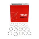 Anel do pistão asfo16a/0,50 takao gol, parati 1.6 cht