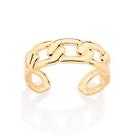 Anel elo de corrente folheado a ouro 18k Anel elo de corrente folheado a ouro 18k