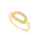 Anel Elo Micro Zircônia Anel Elo Micro Zircônia