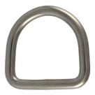 Anel em D 6X40mm Aço Inox Bolsas Toldo capota Barco lancha