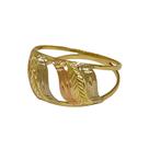 Anel Em Ouro 10k 416 6 S Coloridos