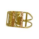 Anel Em Ouro 10k 416 Chapa 6 Cores Com Laterais