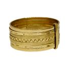 Anel Em Ouro 18k 750 7 Elos Amarelo Anel Em Ouro 18k 750 7 Elos Amarelo