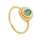 Anel em Ouro 18k com Topázio - AU3086 Anel em Ouro 18k com Topázio - AU3086