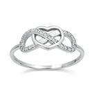 Anel em Ouro Branco 18K com Diamantes - Joia Exclusiva