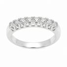 Anel em Prata 925 com Zircônias - Design Exclusivo Anel em Prata 925 com Zircônias - Design Exclusivo