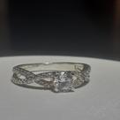 Anel em prata925 com zirconias