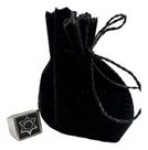 Anel Estrela De Davi De Aço Inox Hexagrama Masculino