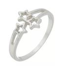 Anel Estrelas Prata 925 Kl