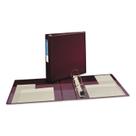 Anel EZD Binder Avery Heavy-Duty de 2 polegadas One Touch marrom
