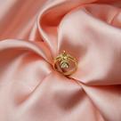 Anel Feminino com Pingente Patinha Cravejada Semijoia de Luxo com Significado e Elegância Simonatt