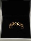 Anel Feminino Coração Banhado A Ouro 18k Luxo Anel Feminino Coração Banhado A Ouro 18k Luxo