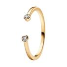 Anel Feminino De Prata Esterlina 925 Com Mini Snoopy, Diamante Rosa De Natal E Orquídea - Joia Da