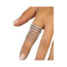 Anel Feminino De Prata Esterlina 925 Com Zircônia 1.4MM 1.6MM 1.8MM Joia Fina Para Noivado E Anel Feminino De Prata Esterlina 925 Com Zircônia 1.4MM 1.6MM 1.8MM Joia Fina Para Noivado E