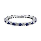 Anel Feminino Empilhável Liso De Prata Esterlina 925 Com Zircônia De 1.4mm Joia Da Moda Para O Dia