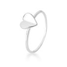 Anel feminino Prata 925 Coração Origami Anel feminino Prata 925 Coração Origami