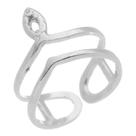 Anel Feminino Prata 950 Ponta De Dedo Moda Luxuoso