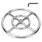 Anel Fire Pit Burner Stanbroil de 12 polegadas em aço inoxidável 304