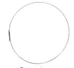 Anel Fixação Abraçadeira Lavadora LG WM11W WD9W WD9E