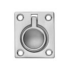 Anel Flush Pull Whitecap CP/latão 3,8 x 4,4 cm