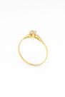 Anel Infantil Pedra de Zircônia Ouro 18k - 0.66