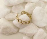 Anel infinito em ouro 18 k