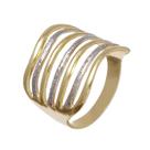Anel Ipanema - Cod 666 F Banhado a ouro 18k Anel Ipanema - Cod 666 F Banhado a ouro 18k