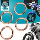 Anel Junta Escape Escapamento Cg Titan Fan Start 125 150 160 Ybr Factor 125 Fazer 150 Factor 150