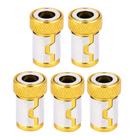 Anel magnético de chave de fenda Hyuduo para 1/4 Power Bits x5