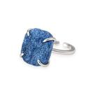 Anel Maxi Quartzo Azul