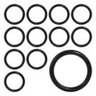 Anel O-ring para ralo de pia CuraceQ, 12 peças, borracha, vedação de 5,4 cm Anel O-ring para ralo de pia CuraceQ, 12 peças, borracha, vedação de 5,4 cm