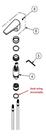 Anel Oring P/ Base Monocomando Lift Lavatório Docol
