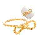 Anel para Guardanapos Metal Laço Dourado 5,5x2cm Wolff