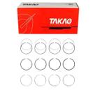 Anel Para Pistão STD (Jg) 7.110 4.3 8V 1996 A 2003 - Takao Asi43Std