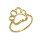 Anel Patinha Pet Vazada Banhado a Ouro 18K Anel Patinha Pet Vazada Banhado a Ouro 18K