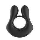 Anel Peniano Recarregável 10 Vibrações Eros - Coleção Black Lovetoys
