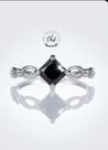 Anel Pérola Negra_Prata 950 - CHD A1726