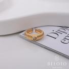 Anel regulavel briana banhado a ouro 18k Anel regulavel briana banhado a ouro 18k