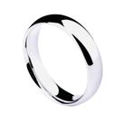 Anel Relacionamento Namoro Prata 6mm Tradicional Anatomica Tungstenio Compromisso Presente