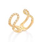 Anel Rommanel Skinny Fino Ondulado 513359