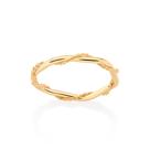 Anel skinny com aro torcido 18k 513357 Rommanel