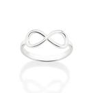 Anel skinny infinito prata 925 Rommanel 810222