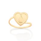 Anel skinny nossa senhora aparecida 18k 513307 Rommanel Anel skinny nossa senhora aparecida 18k 513307 Rommanel