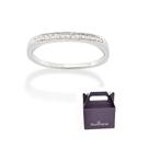 Anel Skinny Prata Maciça 925 com Zircônia Rommanel 810323 Anel Skinny Prata Maciça 925 com Zircônia Rommanel 810323