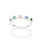 Anel Skinny Prata Maciça 925 Rommanel 810306 Anel Skinny Prata Maciça 925 Rommanel 810306