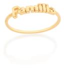 Anel Skinny Ring Com A Descrição Família. Rommanel 512383