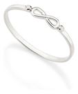 Anel Skinny Ring Infinito Cravejado Por 2 Zircônias 310021