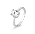 Anel solitario oval moissanite 7x9mm 1.7ct joia de prata luxo möverich tamanho:21