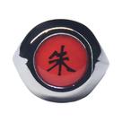 Anel Unissex De Cosplay De Anime Naruto Akatsuki Itachi, Joia De Dedo De Metal Para Mulheres E
